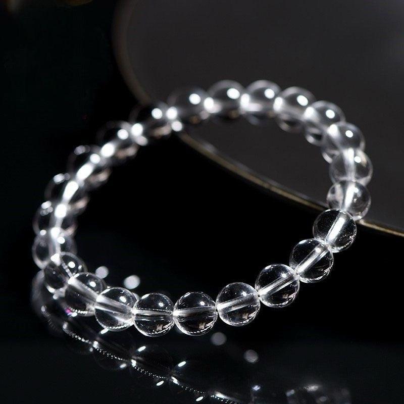 Clear Quartz Bracelet | Cleansing & Balance(6-12mm) - MOONQUIET