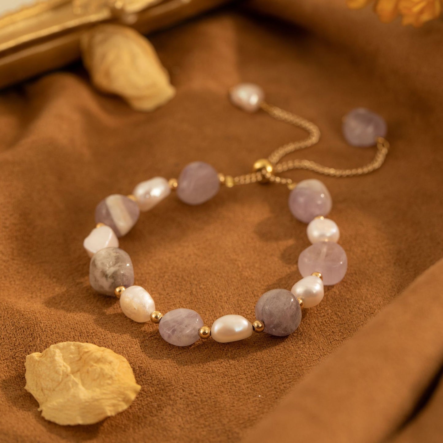 Lavender Amethyst Bracelet | Emotional Clarity