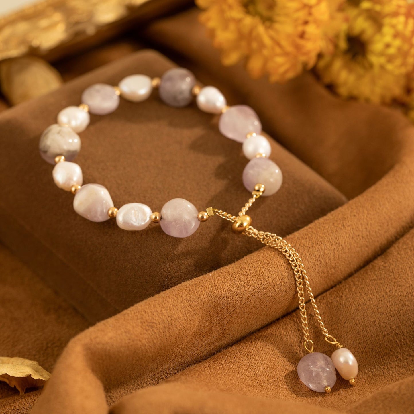 Lavender Amethyst Bracelet | Emotional Clarity