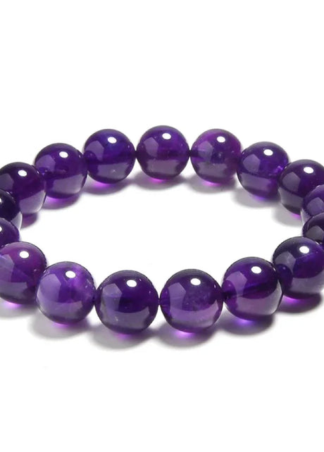 Amethyst Bracelet | Intuition Boost (8-10mm) - MOONQUIET