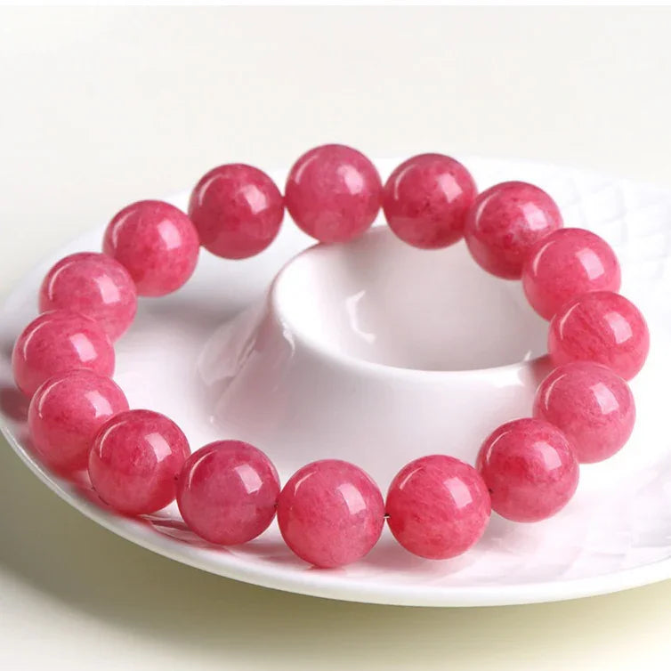 Love Energy Stone | Rhodochrosite Passion & Heart Healing (9mm) - MOONQUIET