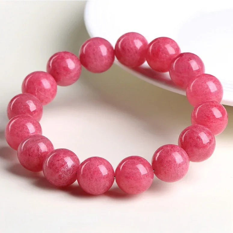 Love Energy Stone | Rhodochrosite Passion & Heart Healing (9mm) - MOONQUIET