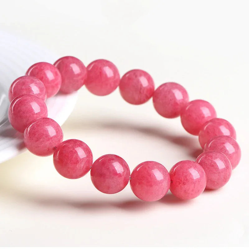Love Energy Stone | Rhodochrosite Passion & Heart Healing (9mm) - MOONQUIET