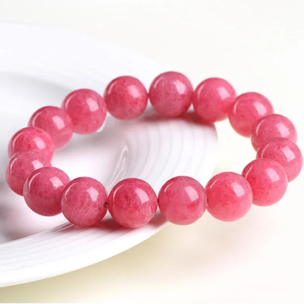 Love Energy Stone | Rhodochrosite Passion & Heart Healing (9mm) - MOONQUIET