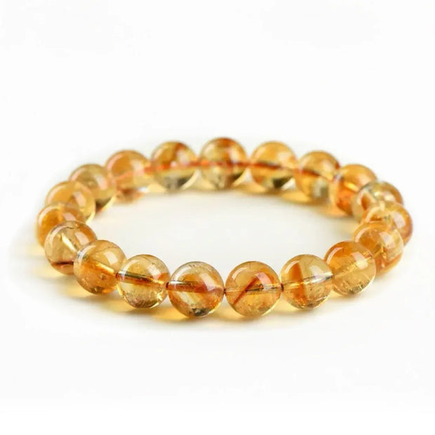 Wealth Energy Crystal | Yellow Elestial Quartz Prosperity & Success (7-12mm) - MOONQUIET