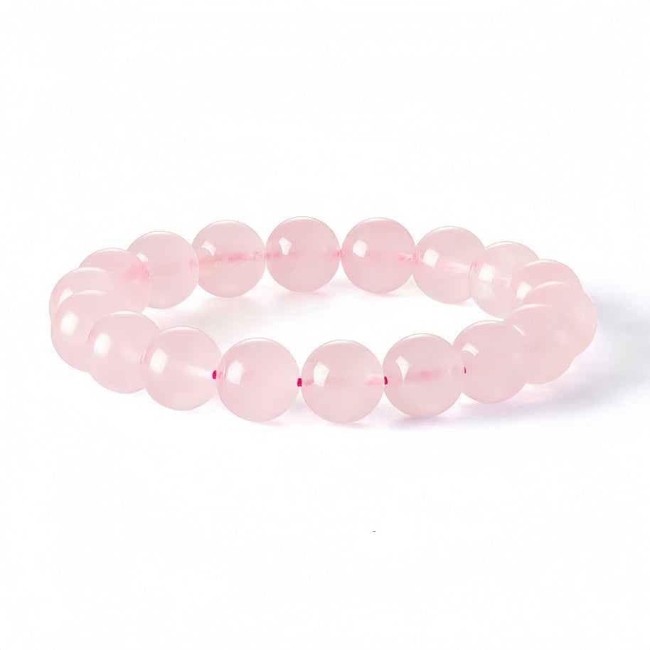 Lover’s Glow | Rose Quartz Bracelet(6-14mm) - MOONQUIET