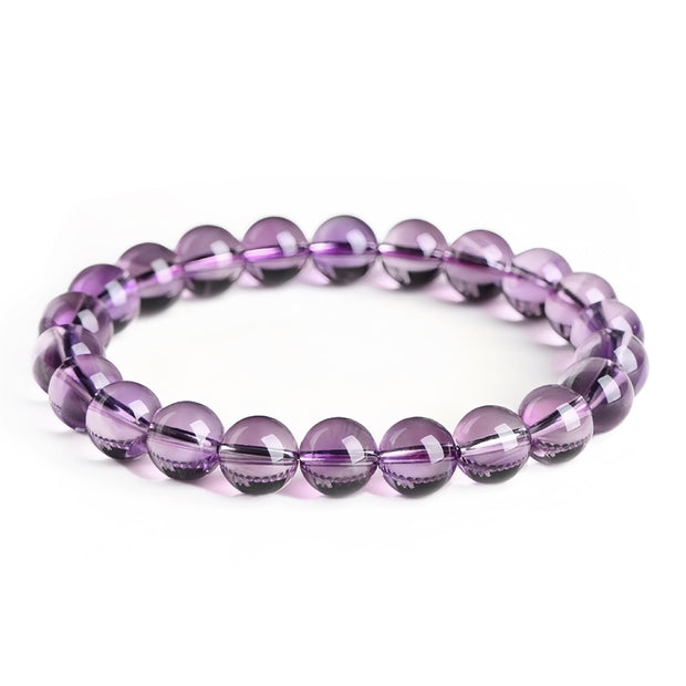 Light Amethyst Bracelet– Gentle Energy for Peace of Mind(7-11mm) - MOONQUIET