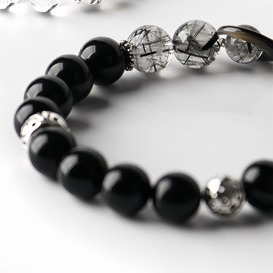 Moonlight Bond|Couple’s Healing Bracelet Set - MOONQUIET