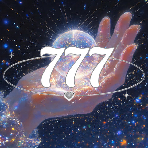 Angel Number 777 Meaning — Luck, Divine Alignment & Crystals | MOONQUIET