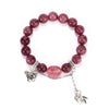 Strawberry Quartz Bracelet – Stone of Joyful Love | MOONQUIET