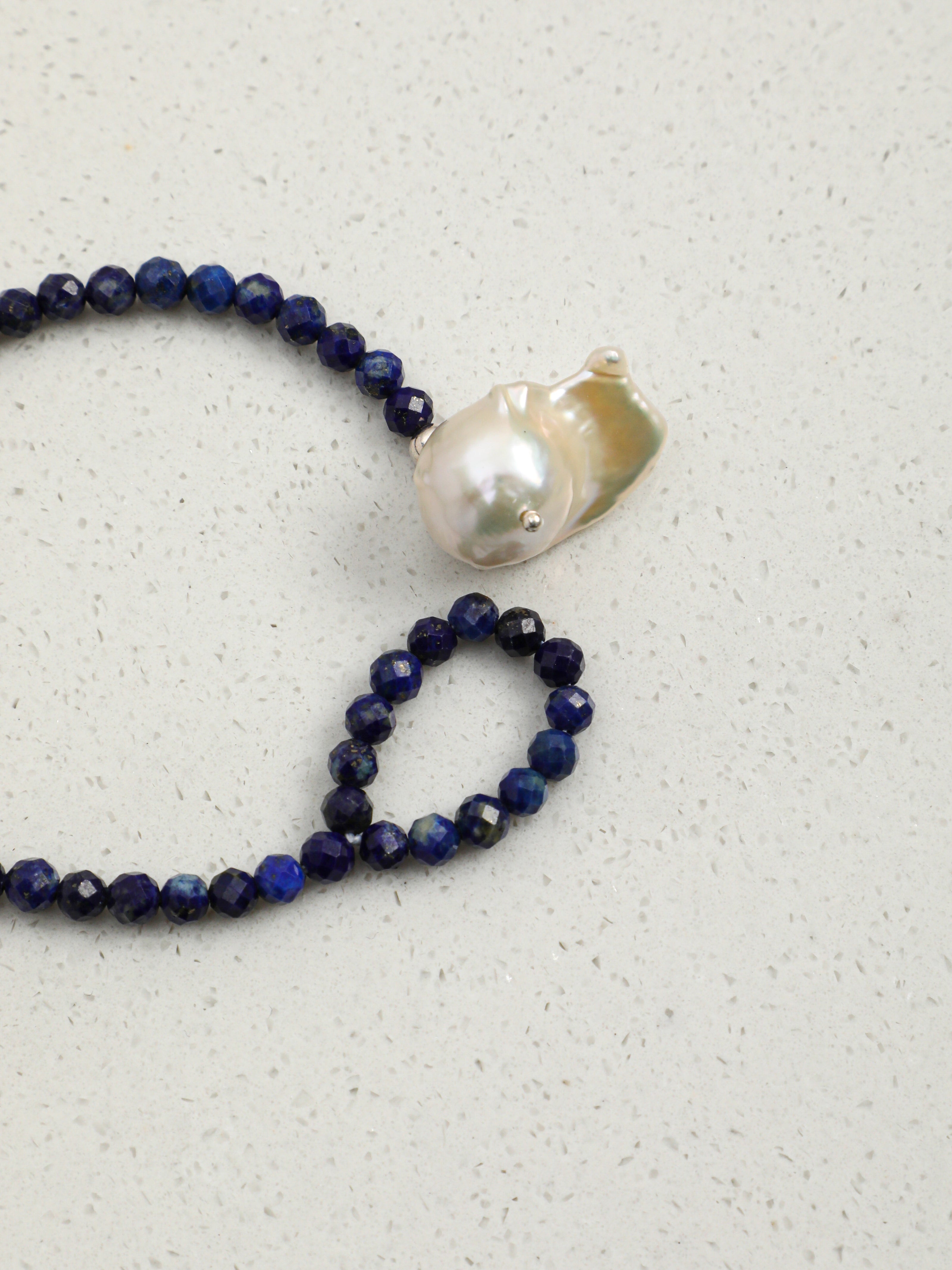 Five Elements Baroque Pearl Crystal Bracelet | Stone Options
