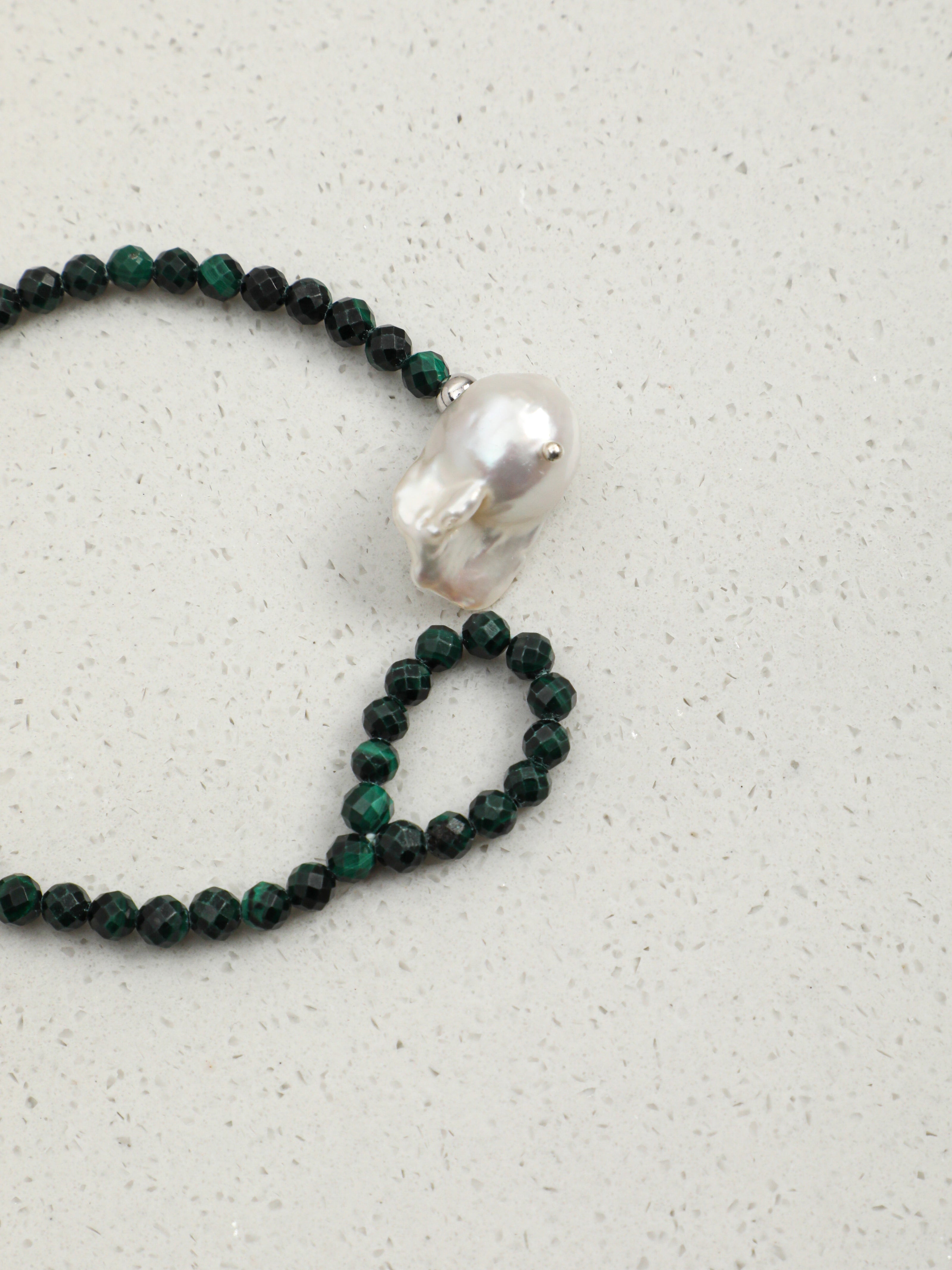 Five Elements Baroque Pearl Crystal Bracelet | Stone Options