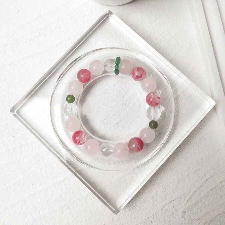 Rhodonite, Rose Quartz  Bracelet– Attrace Love&Emotional Healing(10mm)