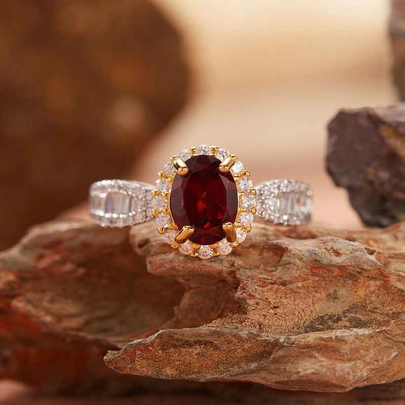 Crown Collection｜S925 Silver Gemstone Ring