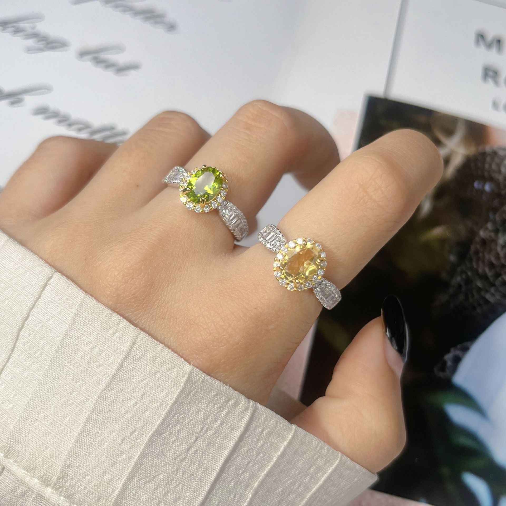 Crown Collection｜S925 Silver Gemstone Ring