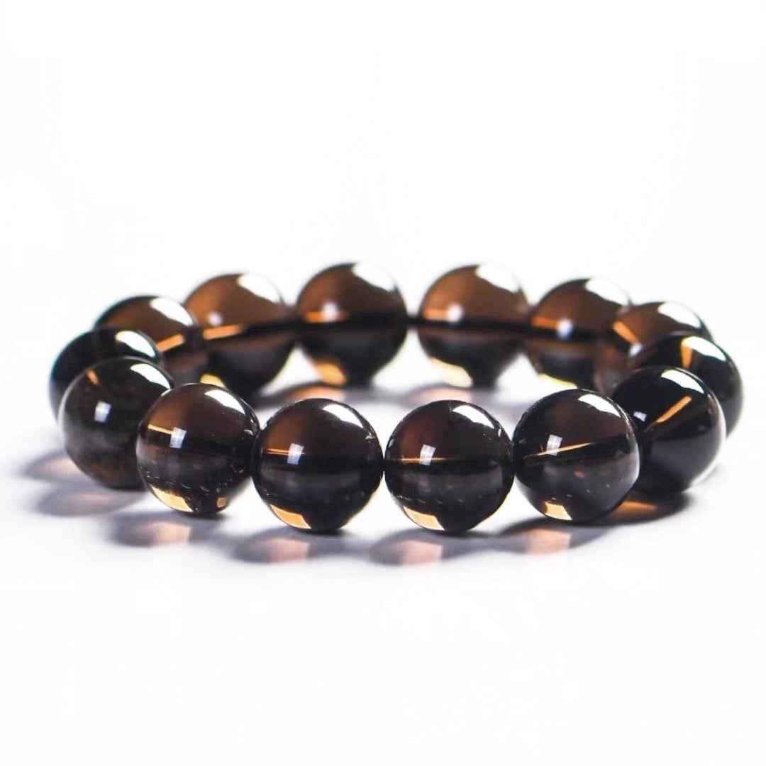 Protection Energy Stone | Smoky Quartz Bracelet (6–14MM)