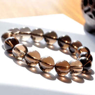 Protection Energy Stone | Smoky Quartz Bracelet (6–14MM)