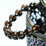 Protection Energy Stone | Smoky Quartz Bracelet (6–14MM)