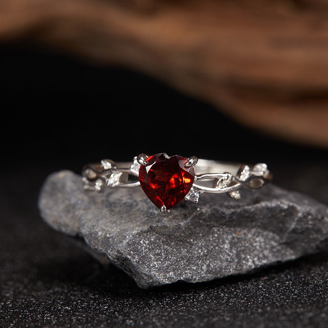 Love Collection|S925 Silver Gemstone Ring
