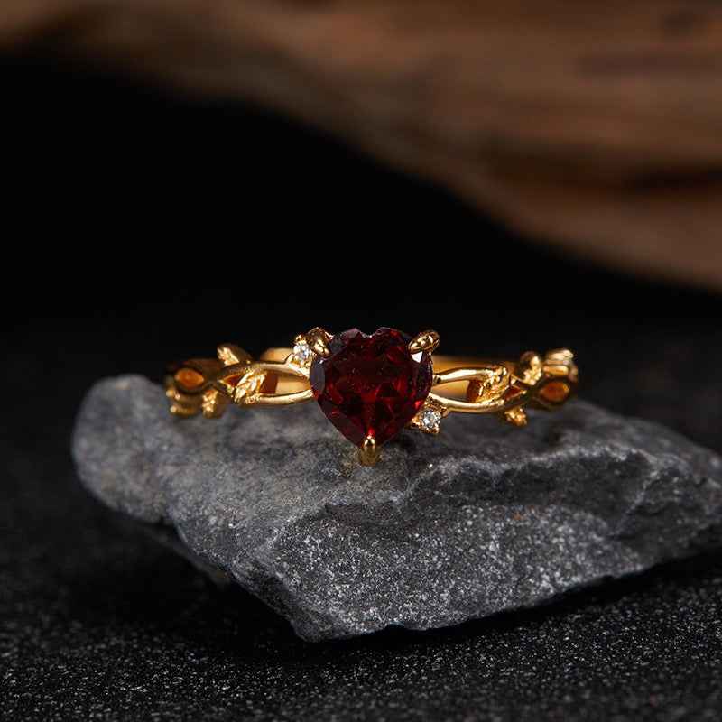 Love Collection|S925 Silver Gemstone Ring