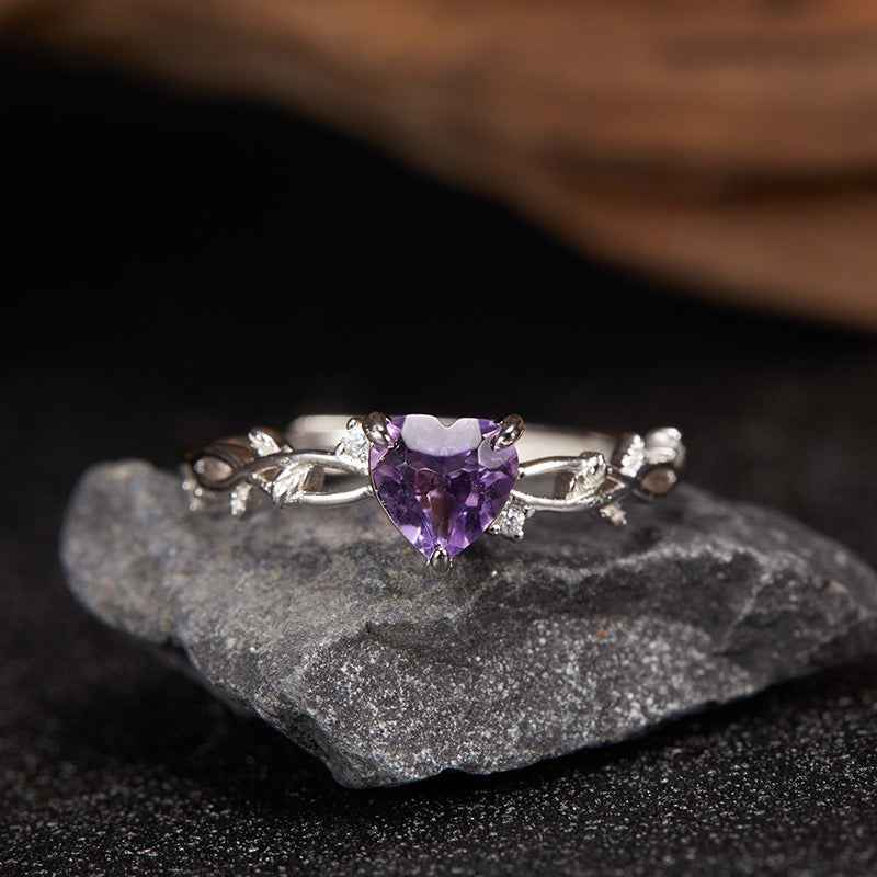 Love Collection|S925 Silver Gemstone Ring