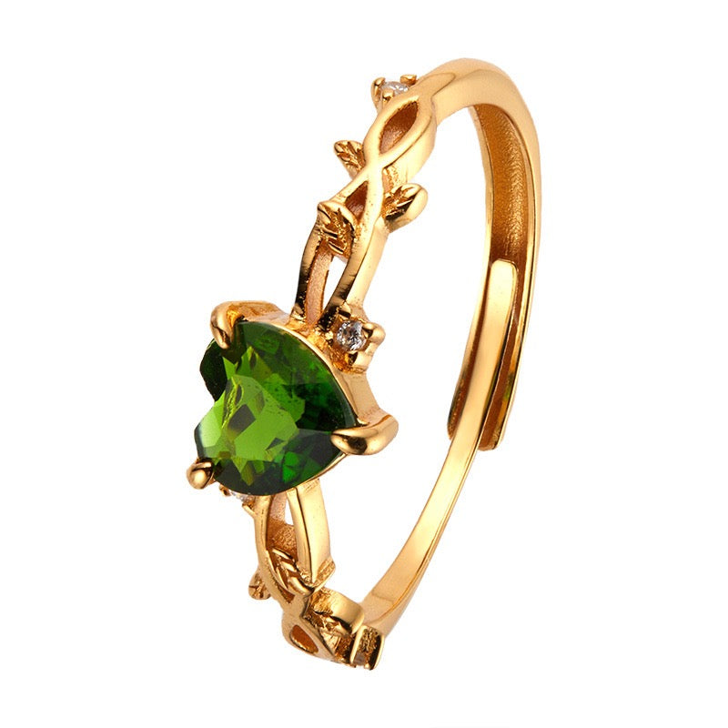 Love Collection|S925 Silver Gemstone Ring