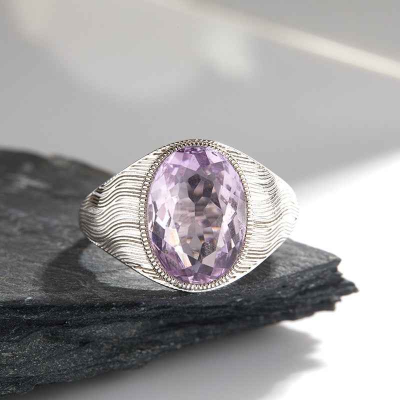 Retro Collection|S925 Silver Gemstone Ring