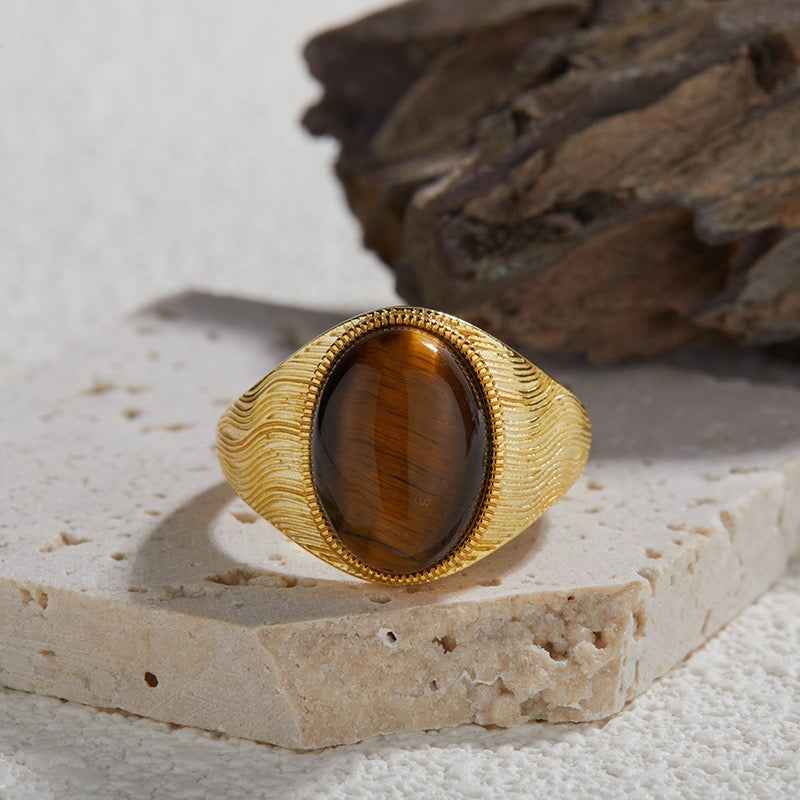 Retro Collection|S925 Silver Gemstone Ring