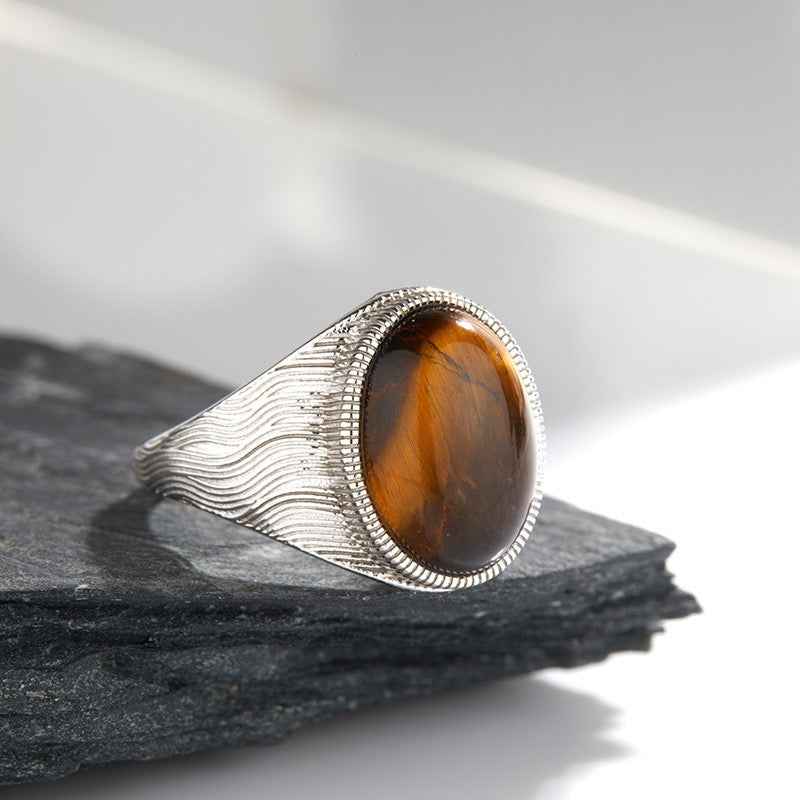 Retro Collection|S925 Silver Gemstone Ring