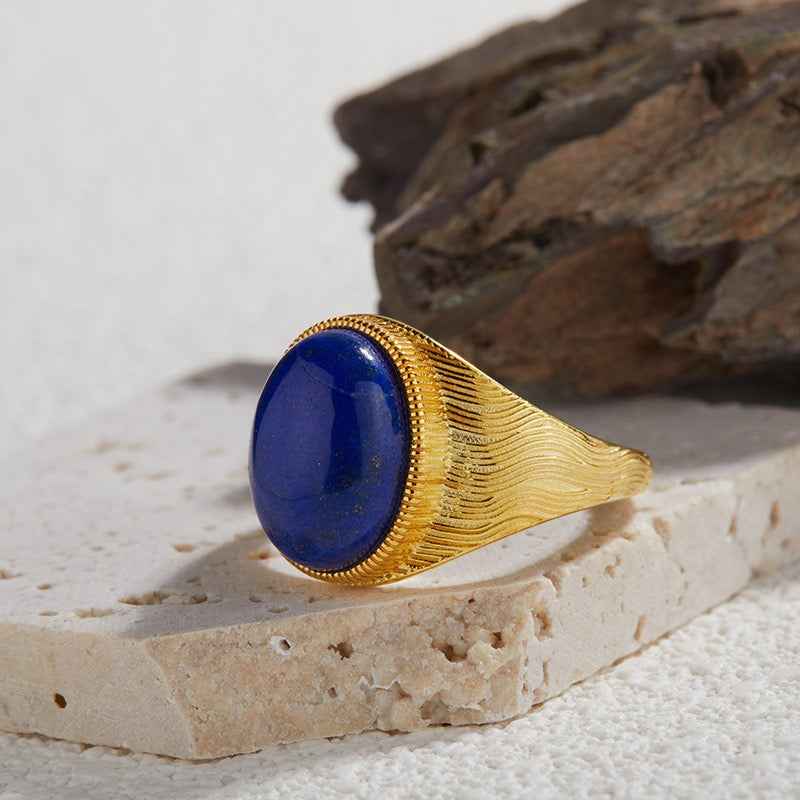 Retro Collection|S925 Silver Gemstone Ring