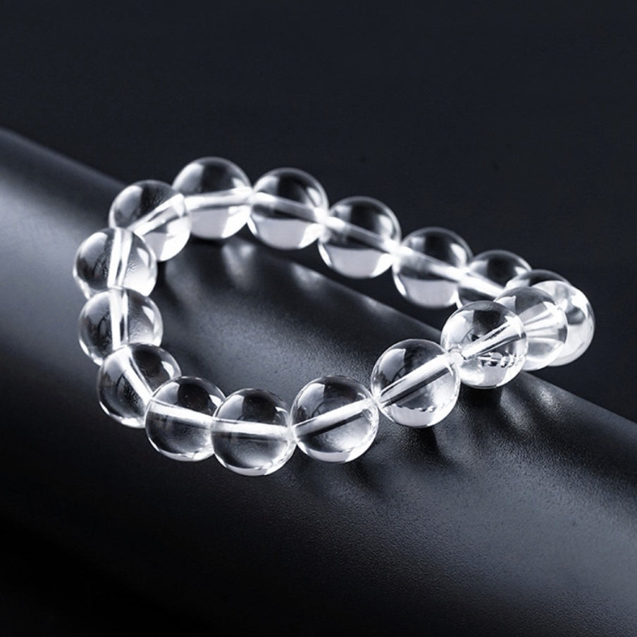 Clear Quartz Bracelet | Cleansing & Balance(6-12mm)