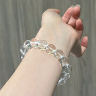 Clear Quartz Bracelet | Cleansing & Balance(6-12mm)