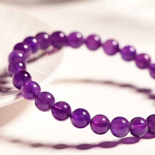 Amethyst Bracelet | Intuition Boost (8-10mm)