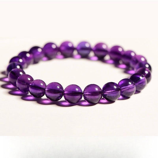 Intuitionsenergiekristall | Amethyst Gelassenheit &amp; Intuition (8mm)
