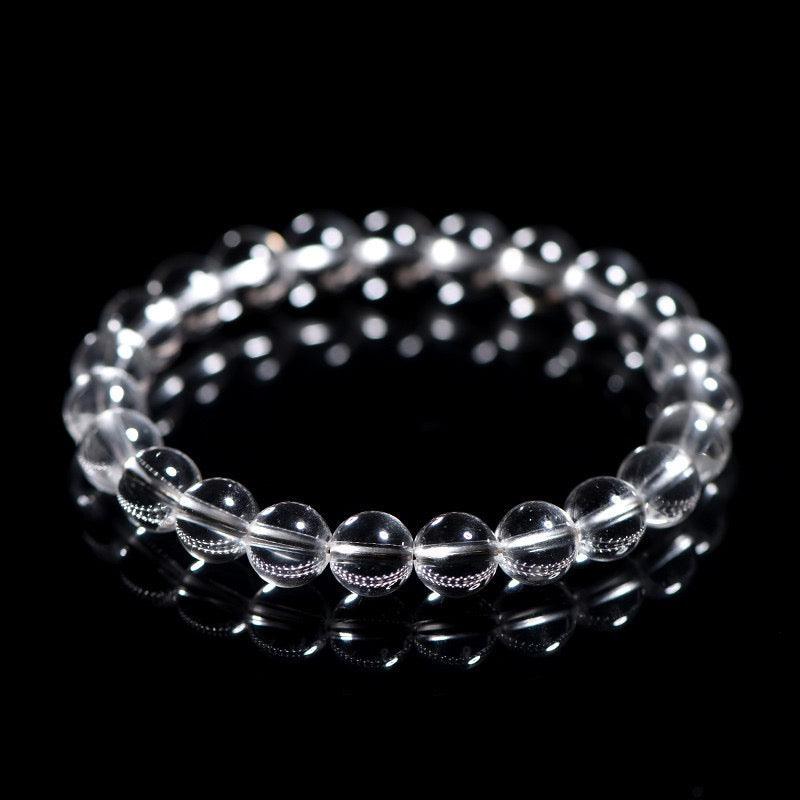 Reinigungsenergiekristall | Bergkristall zur Reinigung und zum Ausgleich negativer Energie (8 mm)