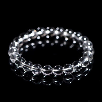 Reinigungsenergiekristall | Bergkristall zur Reinigung und zum Ausgleich negativer Energie (8 mm)