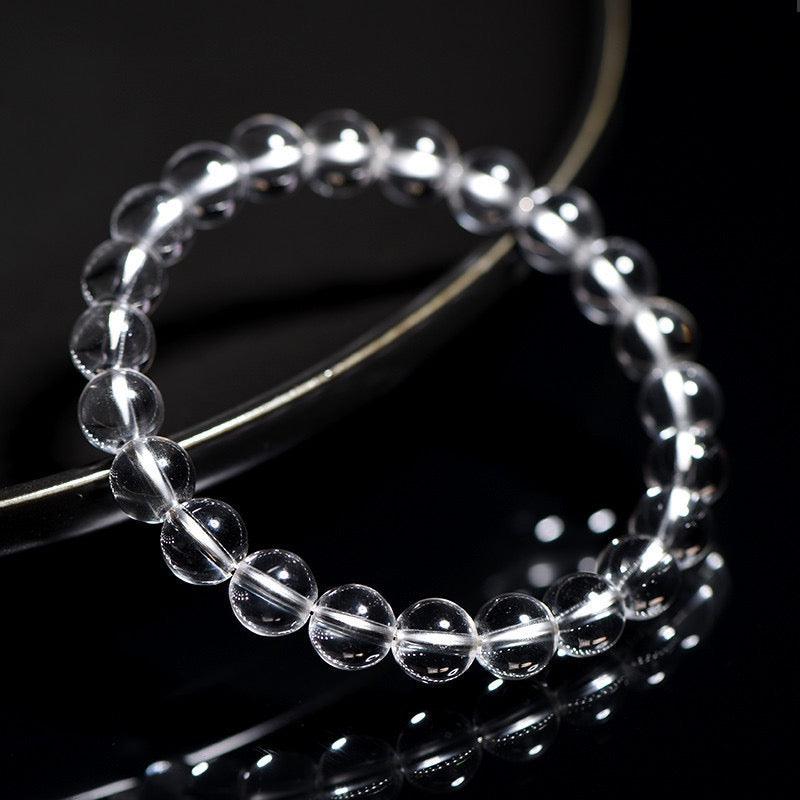 Reinigungsenergiekristall | Bergkristall zur Reinigung und zum Ausgleich negativer Energie (8 mm)