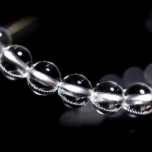 Reinigungsenergiekristall | Bergkristall zur Reinigung und zum Ausgleich negativer Energie (8 mm)