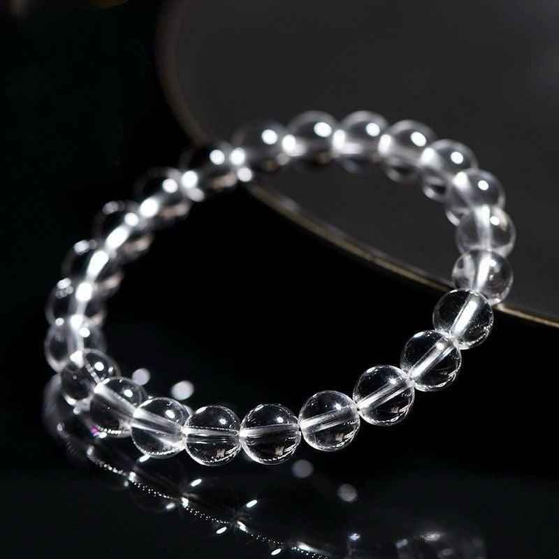 Clear Quartz Bracelet | Cleansing & Balance(6-12mm)