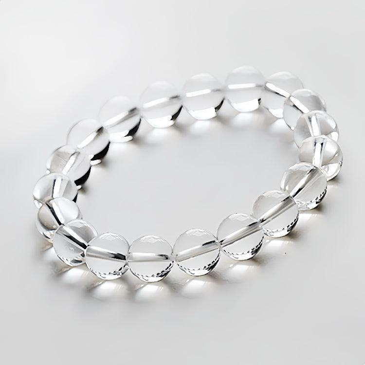Reinigungsenergiekristall | Bergkristall zur Reinigung und zum Ausgleich negativer Energie (8 mm)