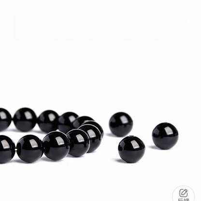 Schutzenergiestein | Obsidian Wächter &amp; Stabilität (8 mm)