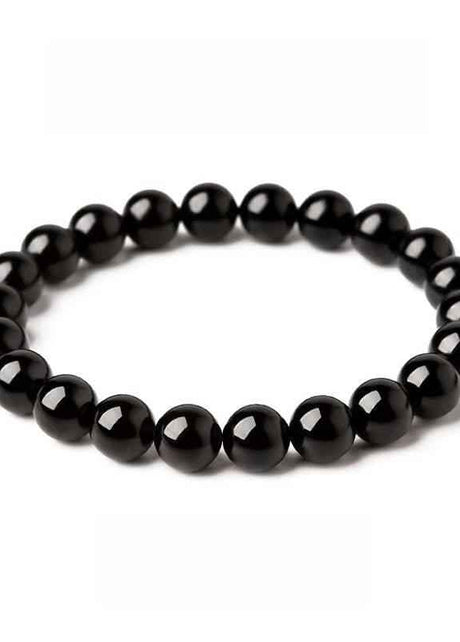 Obsidian Protection Bracelet ｜ Available in Larger Wrist Sizes (6-16MM)