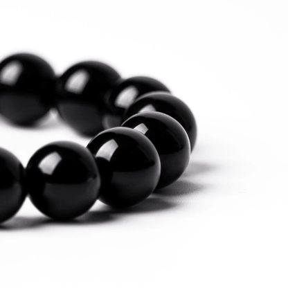 Schutzenergiestein | Obsidian Wächter &amp; Stabilität (8 mm)