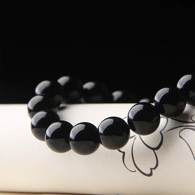 Schutzenergiestein | Obsidian Wächter &amp; Stabilität (8 mm)