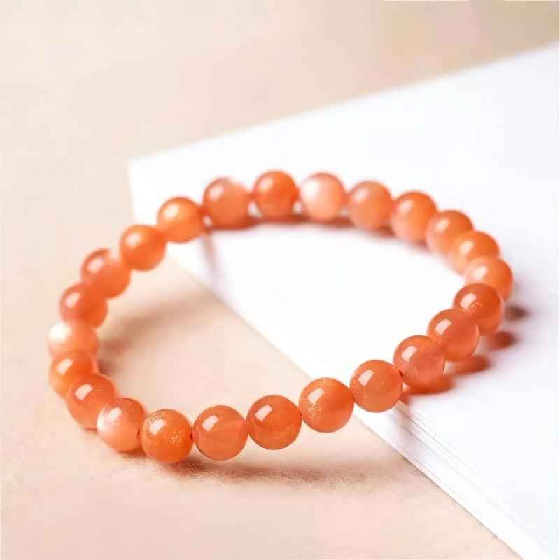 Confidence Energy Stone | Sunstone Vitality & Success (8mm)