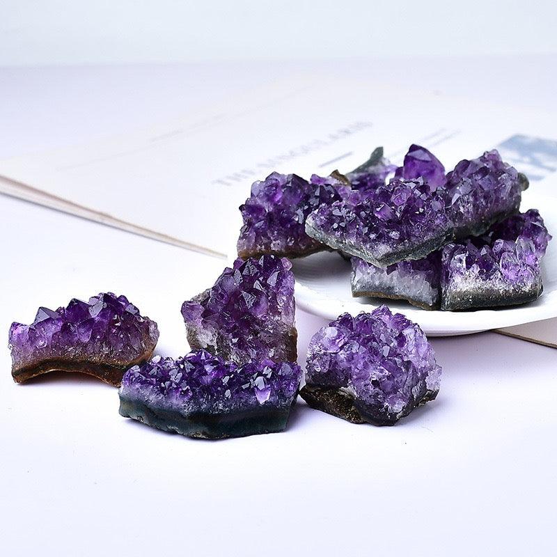 Natürlicher Amethyst-Cluster – Verbessert Intuition, Schlaf und spirituelles Wachstum (100 g)