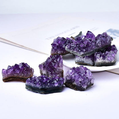 Natürlicher Amethyst-Cluster – Verbessert Intuition, Schlaf und spirituelles Wachstum (100 g)