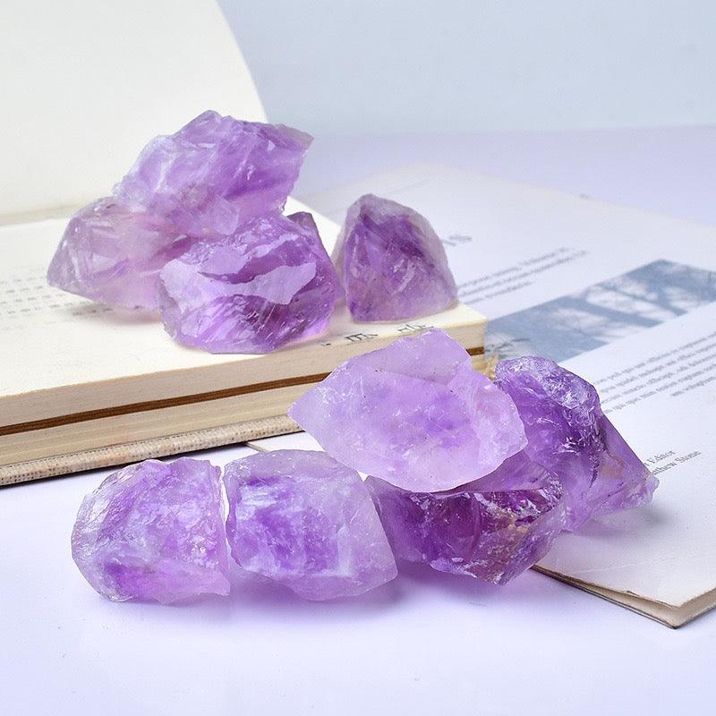 Lavender Amethyst Raw Crystal – Enhance Intuition, Sleep & Spiritual Growth(150g)