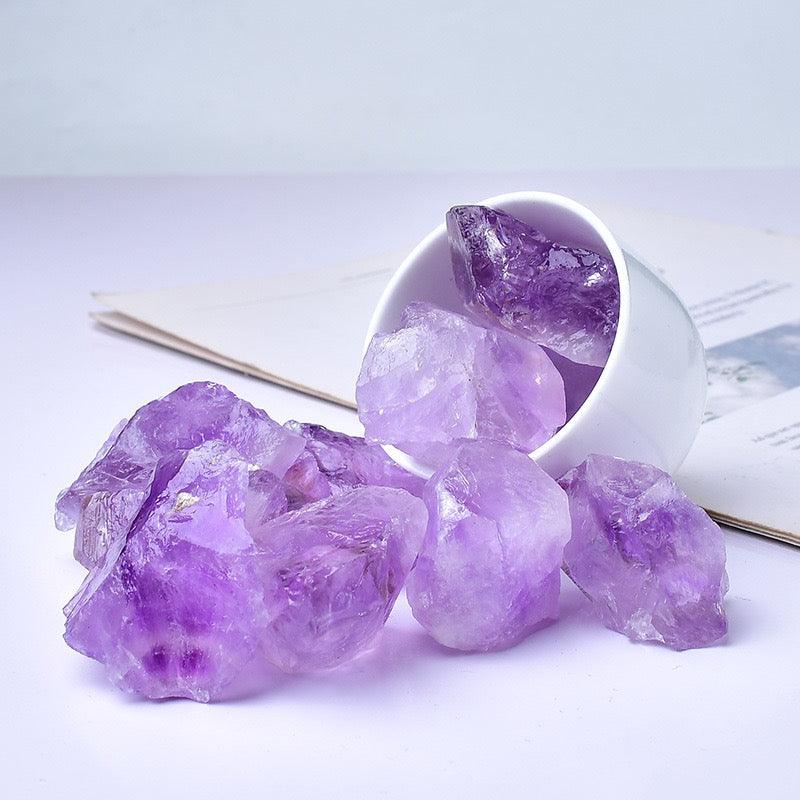Lavender Amethyst Raw Crystal – Enhance Intuition, Sleep & Spiritual Growth(150g)