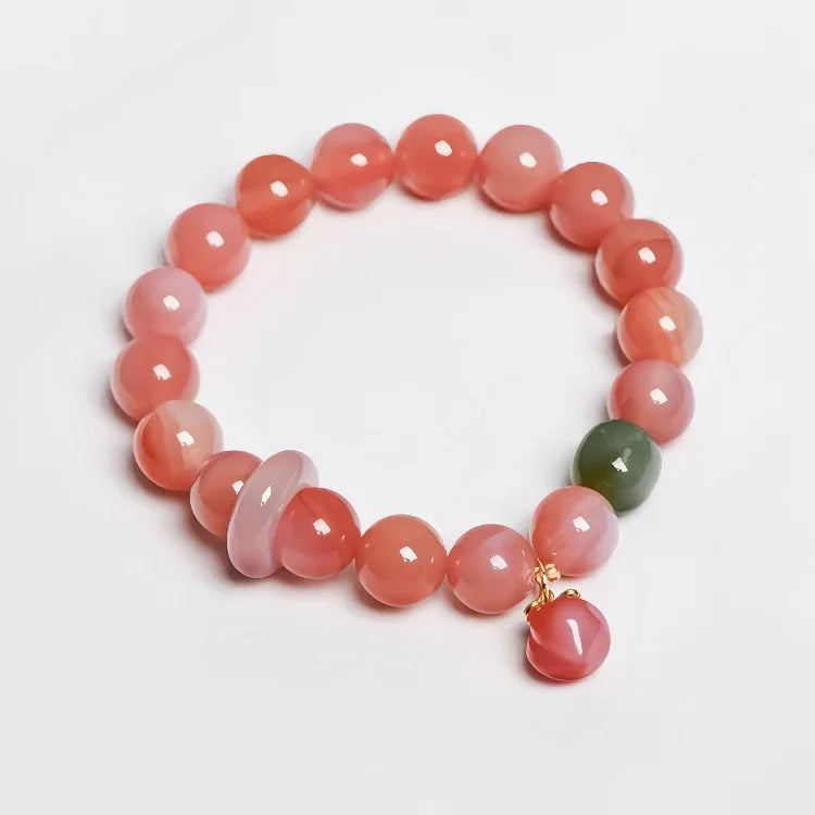Serenity Yanyuan Agate Bracelet Stability & Harmony (10mm) - MOONQUIET